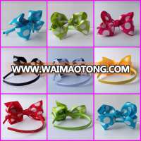 2014 Fashion Big Bowknot Top Baby Headband Wholesale